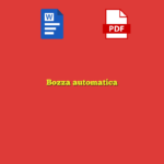 Bozza automatica