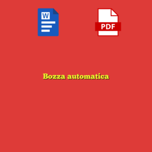 Bozza automatica